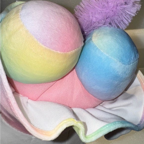 Hello Kitty Rainbow Unicorn 12” Plush - Picture 3 of 7